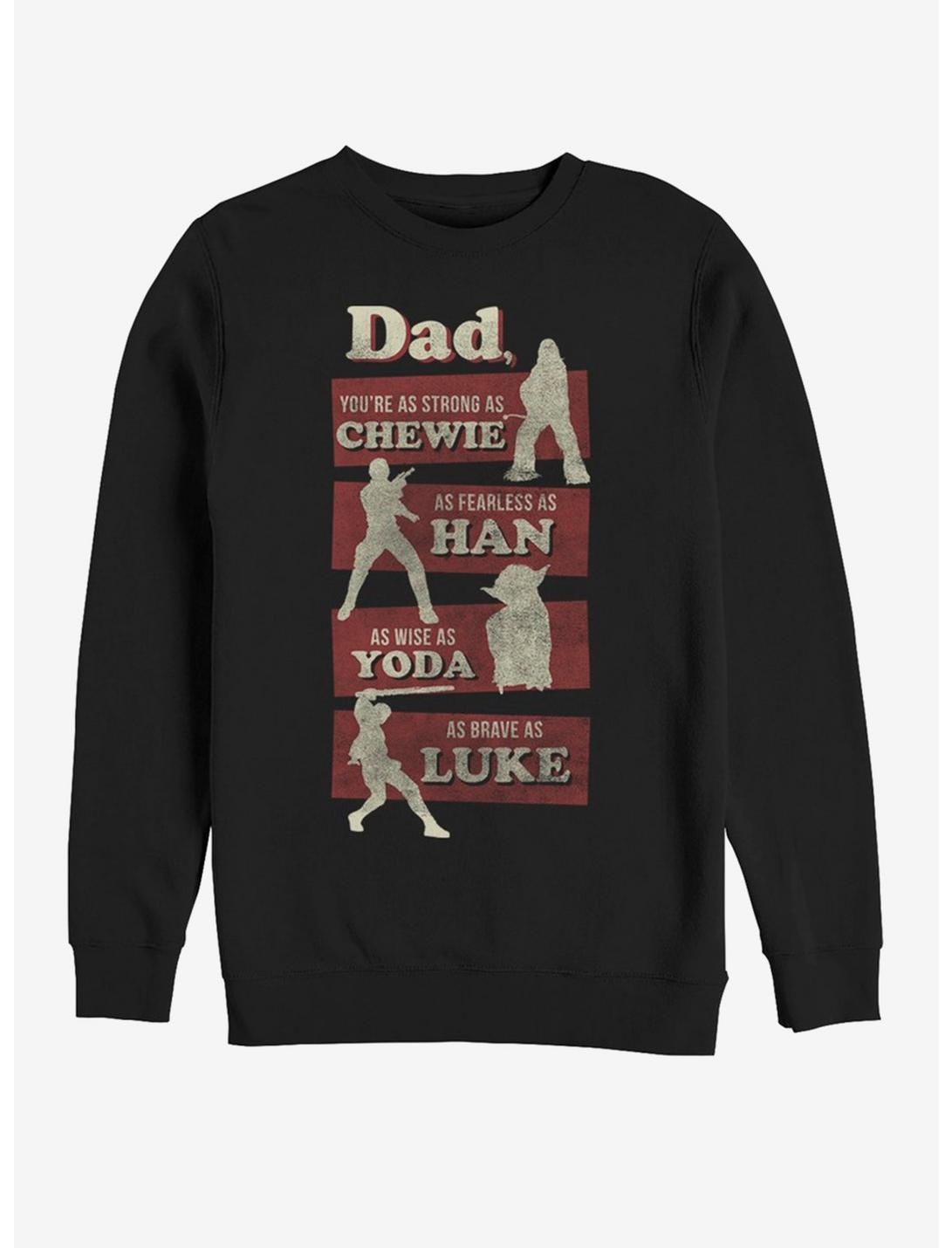 Star Wars Dad Is Sweatshirt, BLACK, hi-res