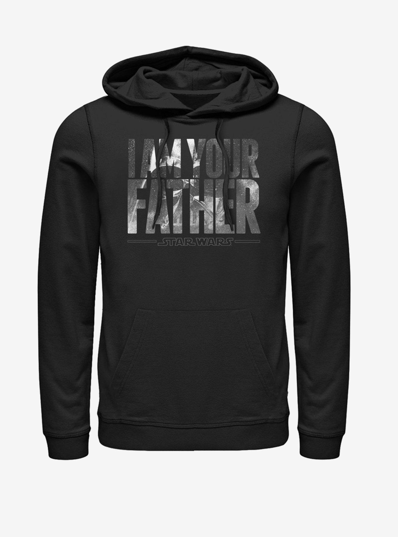 Star Wars Father Spray Hoodie, BLACK, hi-res