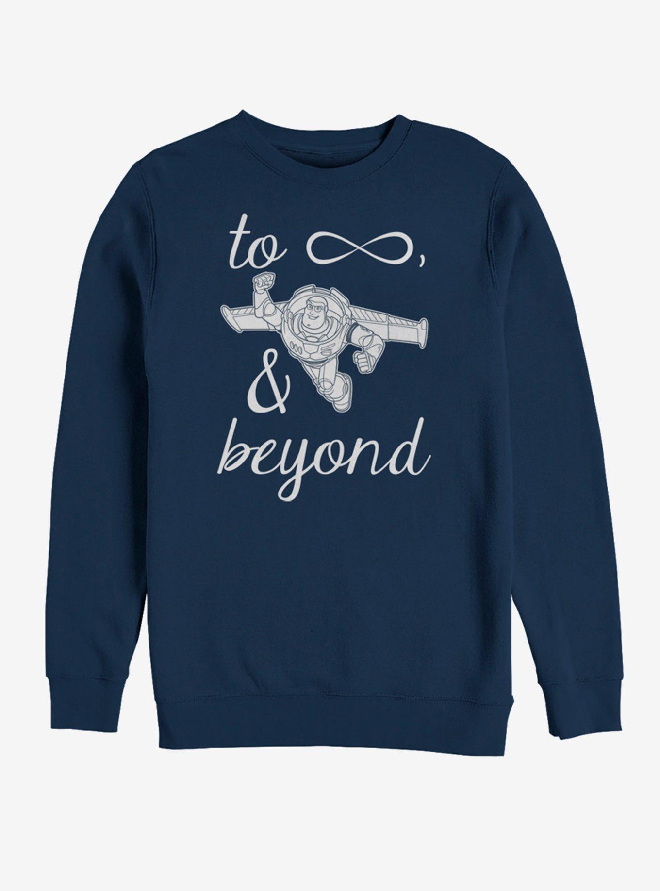 Disney Pixar Toy Story Infinity Buzz Sweatshirt, NAVY, hi-res