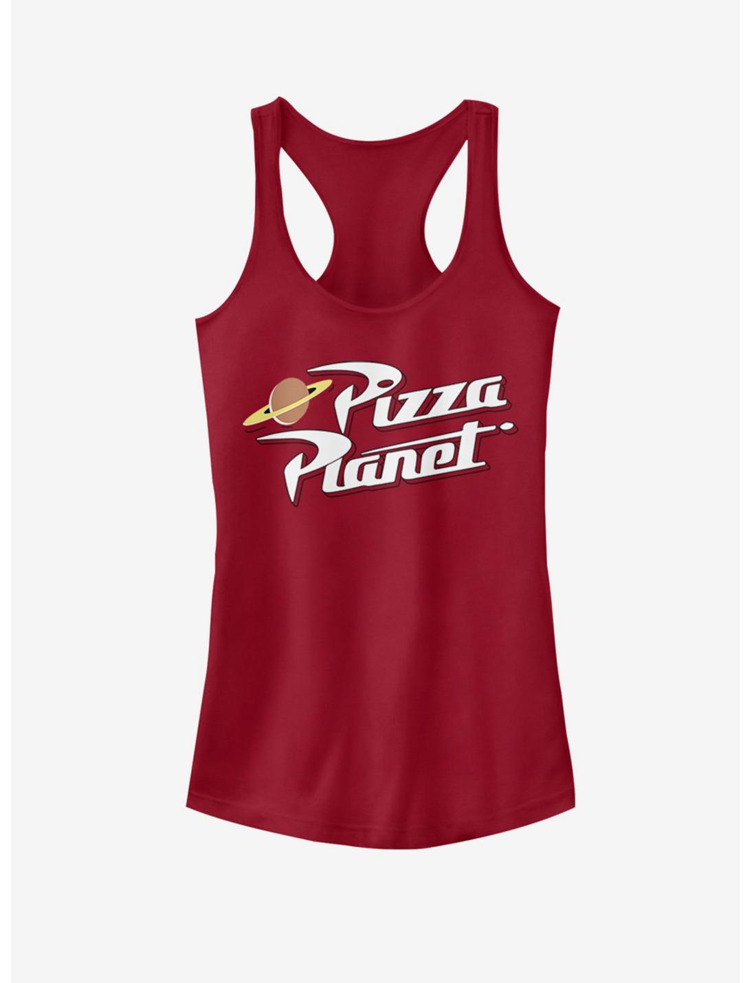 Disney Pixar Toy Story Vintage Pizza Logo Girls Tank, SCARLET, hi-res