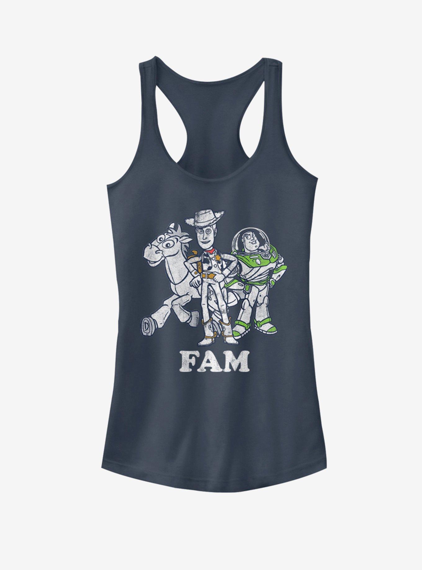 Disney Pixar Toy Story Fam Girls Tank, INDIGO, hi-res