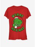 Disney Pixar Toy Story Merry Rexmas Girls T-Shirt, RED, hi-res
