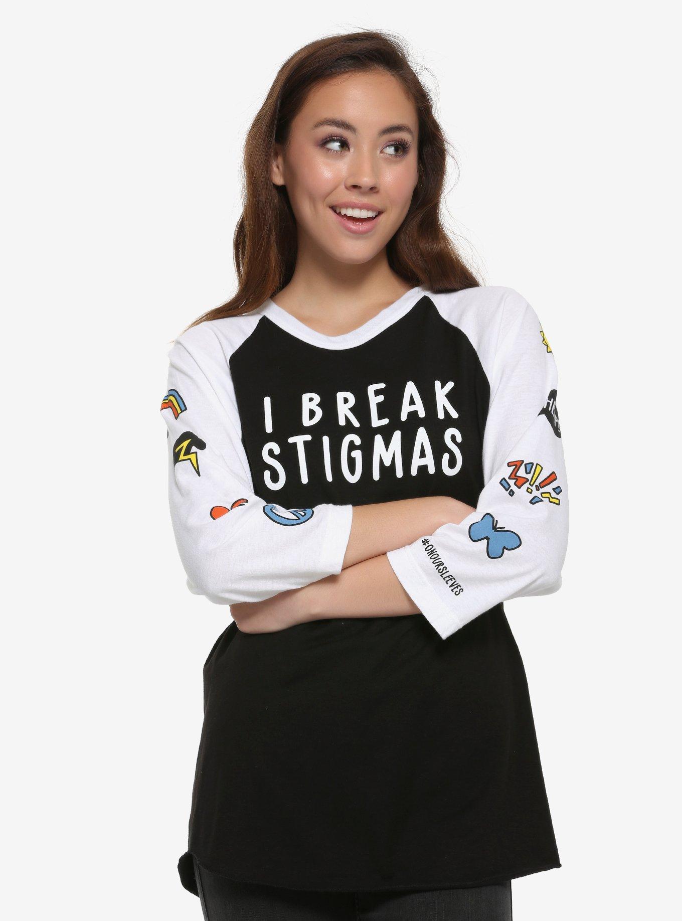 Our Universe I Break Stigmas Raglan, , hi-res