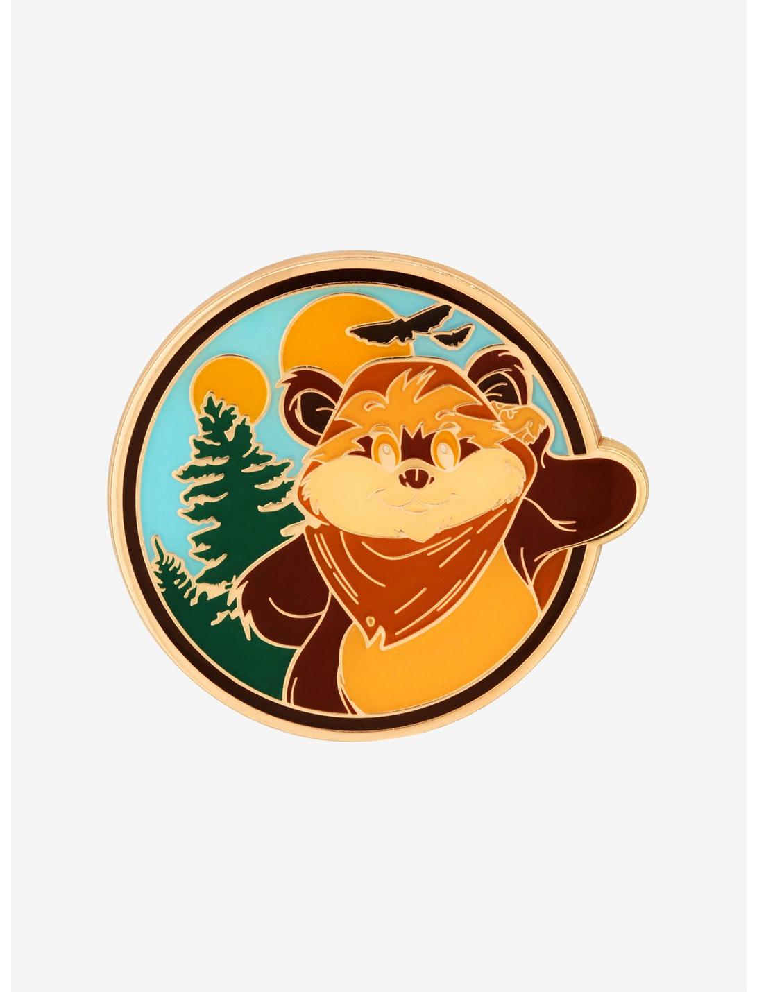 Loungefly Star Wars Ewok Wicket Enamel Pin - BoxLunch Exclusive, , hi-res