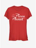 Disney Pixar Toy Story Pizza Planet Girls T-Shirt, RED, hi-res