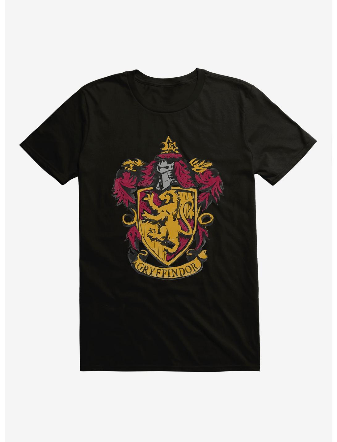 Harry Potter Gryffindor Lion Shield T-Shirt, BLACK, hi-res