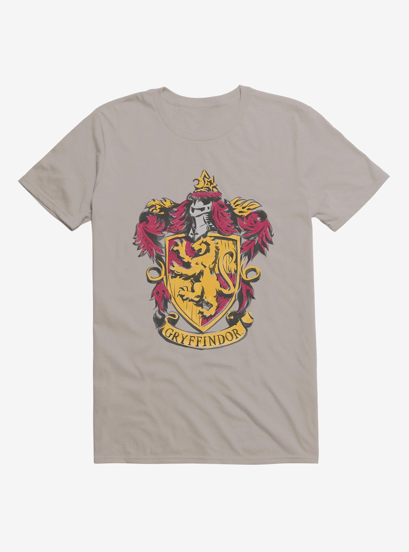 Harry Potter Gryffindor Lion Shield T Shirt Boxlunch