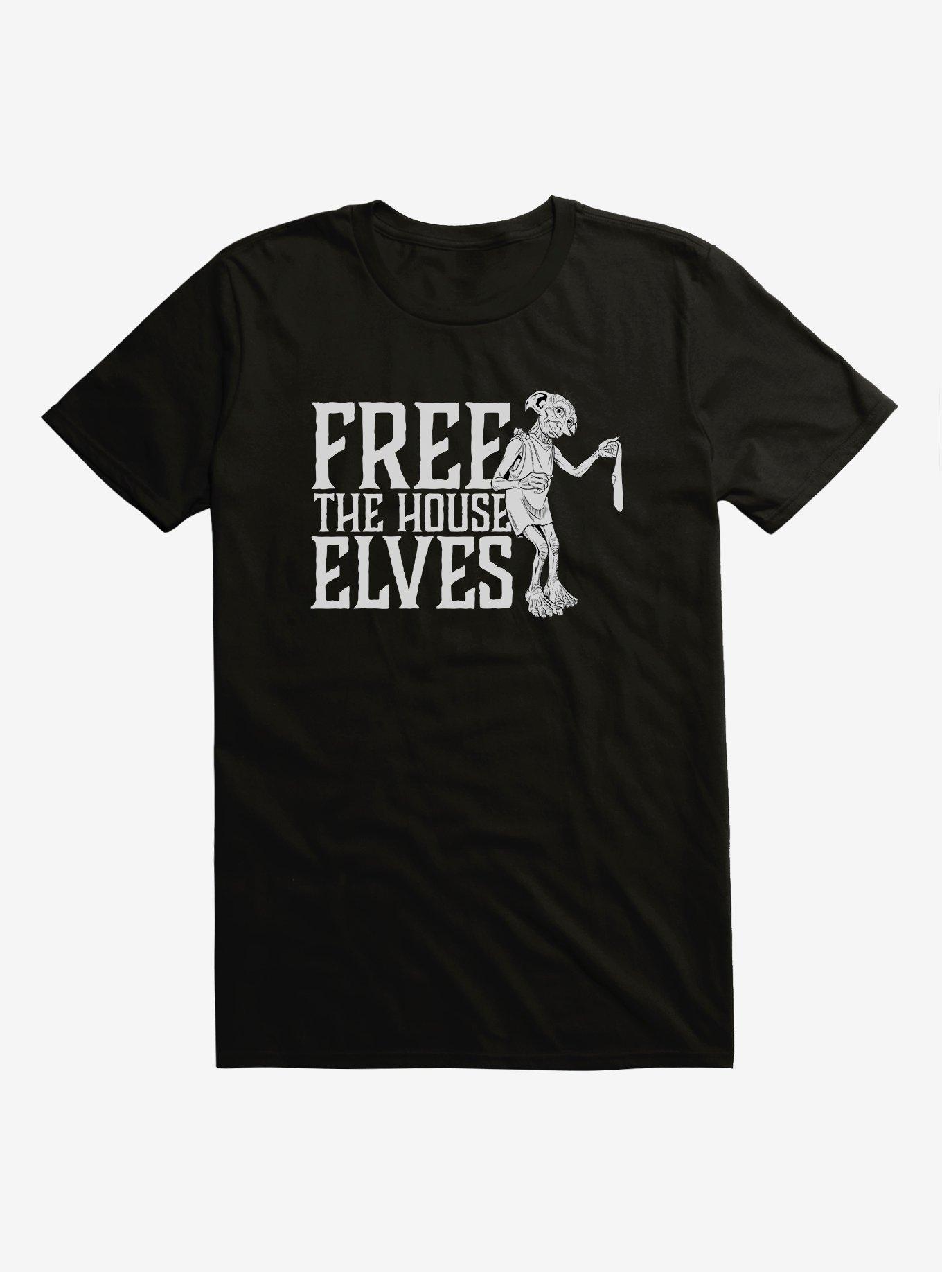 Harry Potter Dobby Free The House Elves T-Shirt, BLACK, hi-res