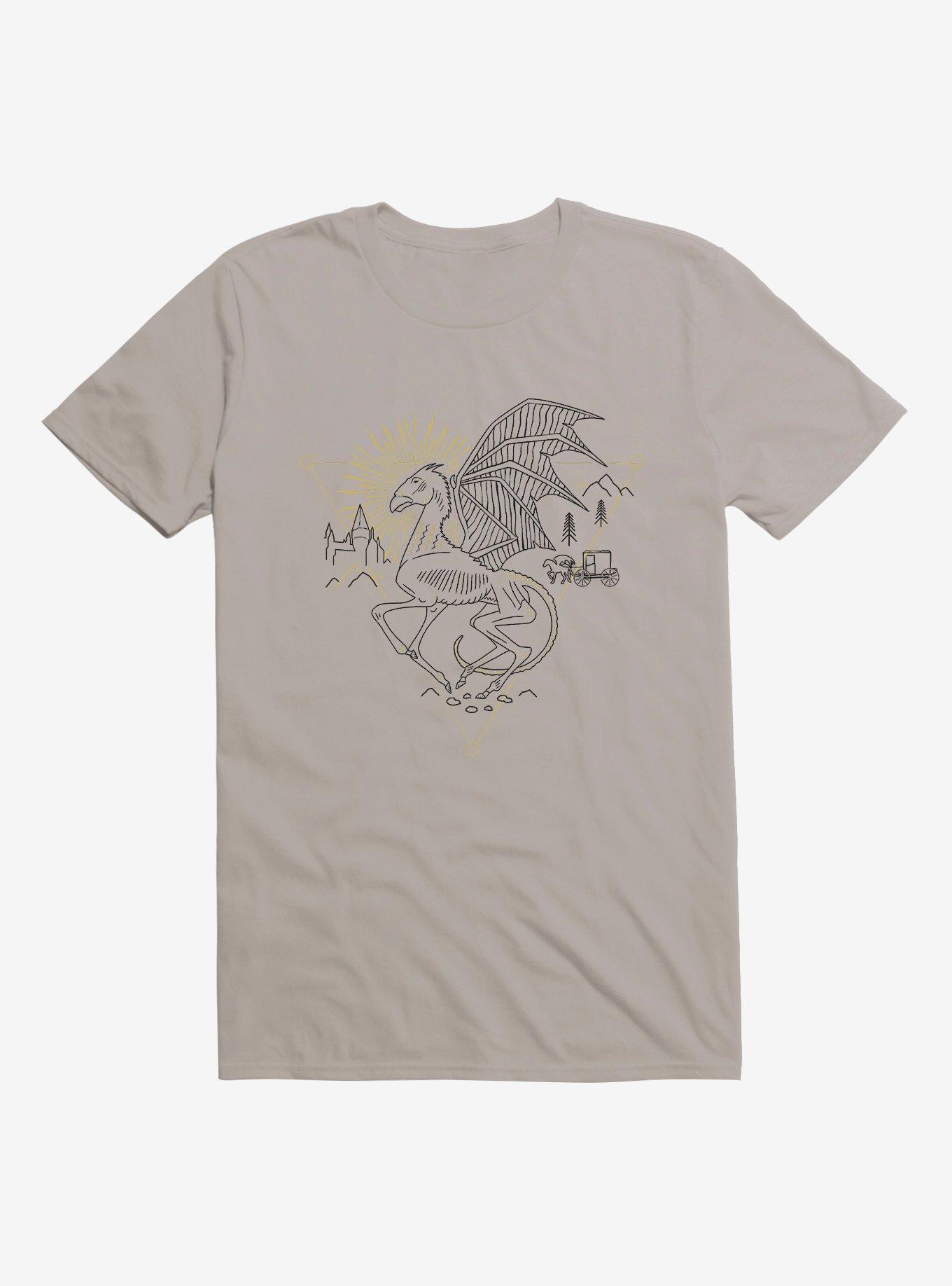 Harry Potter Thestral Outline T-Shirt | BoxLunch