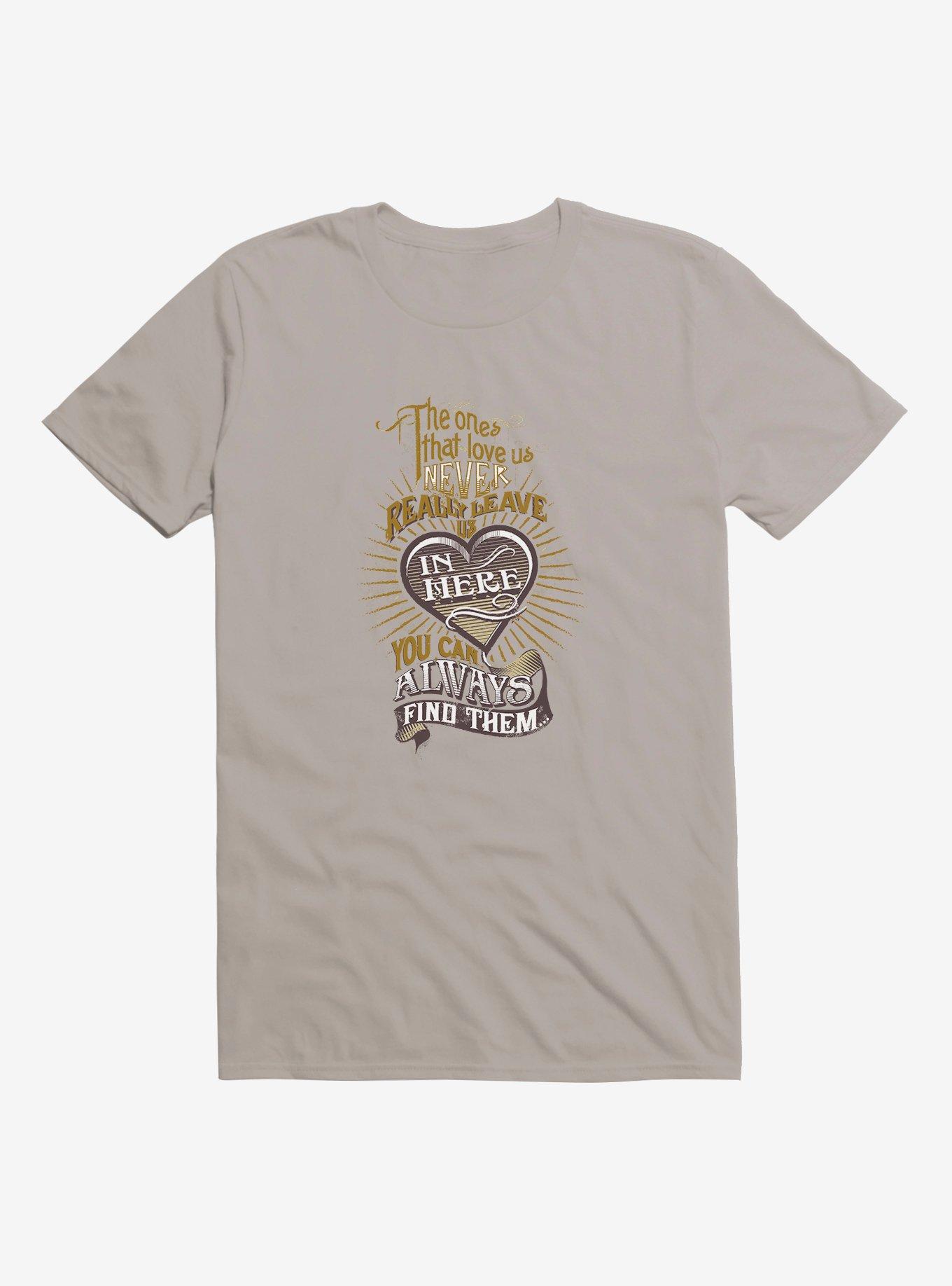 Harry Potter The Ones That Love Us T-Shirt, LIGHT GRAY, hi-res