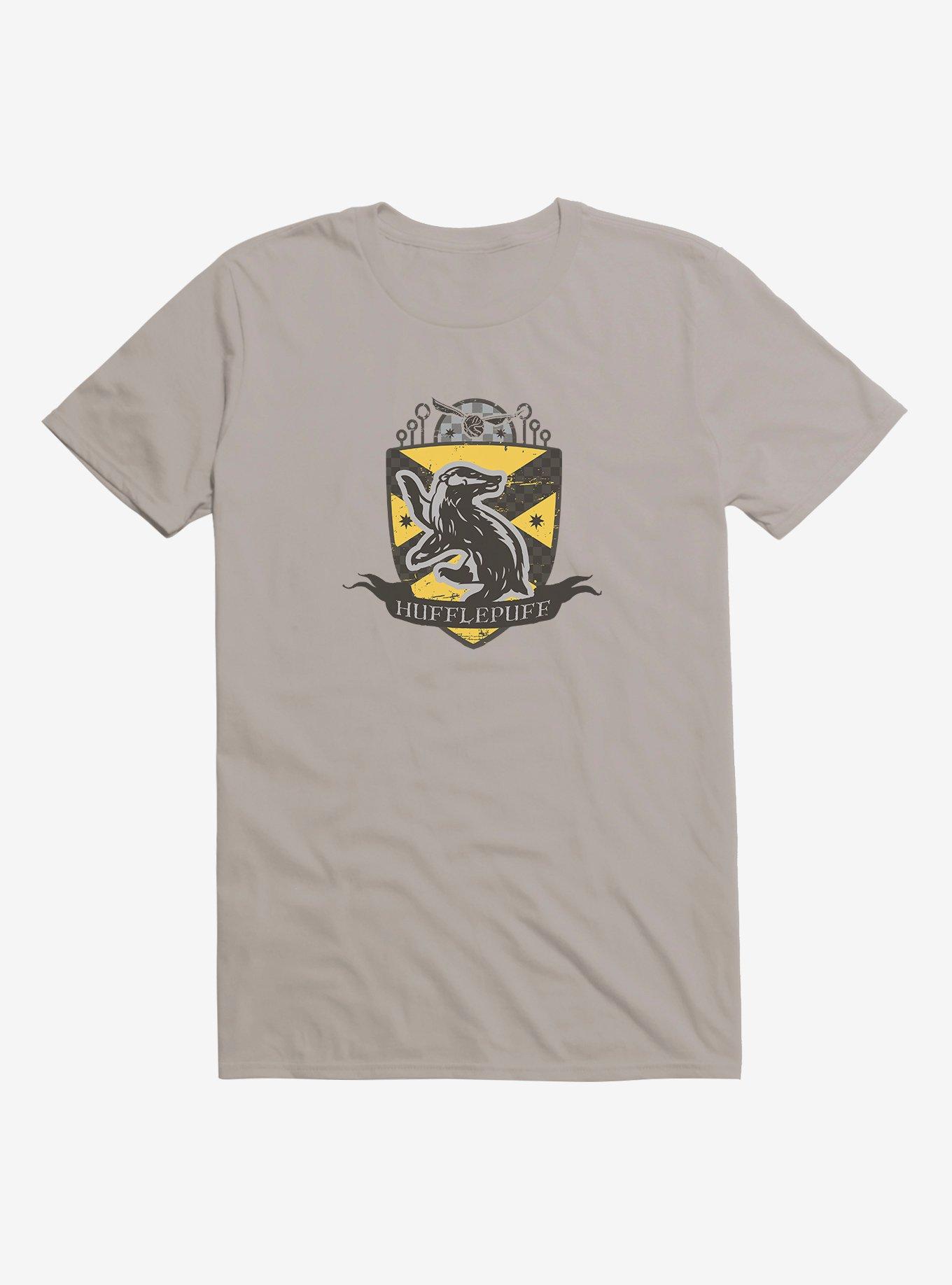 Harry Potter Hufflepuff Quiditch Team T-Shirt, LIGHT GRAY, hi-res