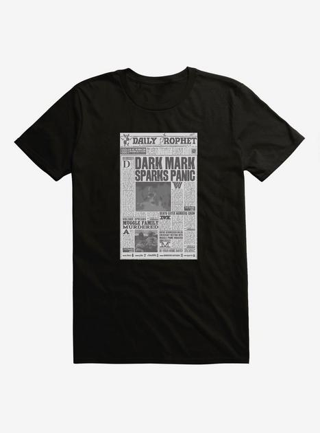 Harry Potter Daily Prophet Dark Mark T-Shirt | BoxLunch