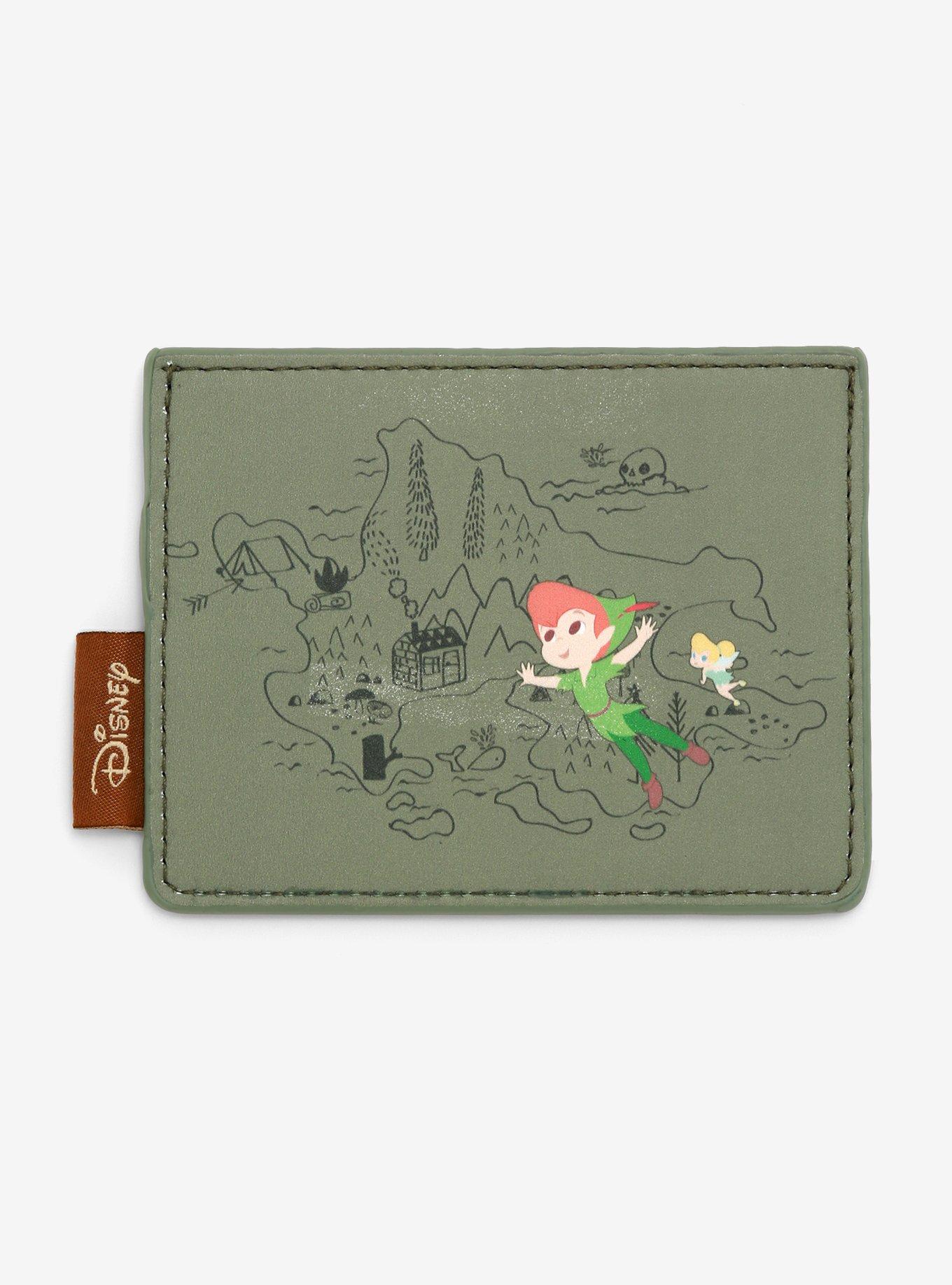 Loungefly Disney Peter Pan Chibi Map Cardholder - BoxLunch Exclusive, , hi-res