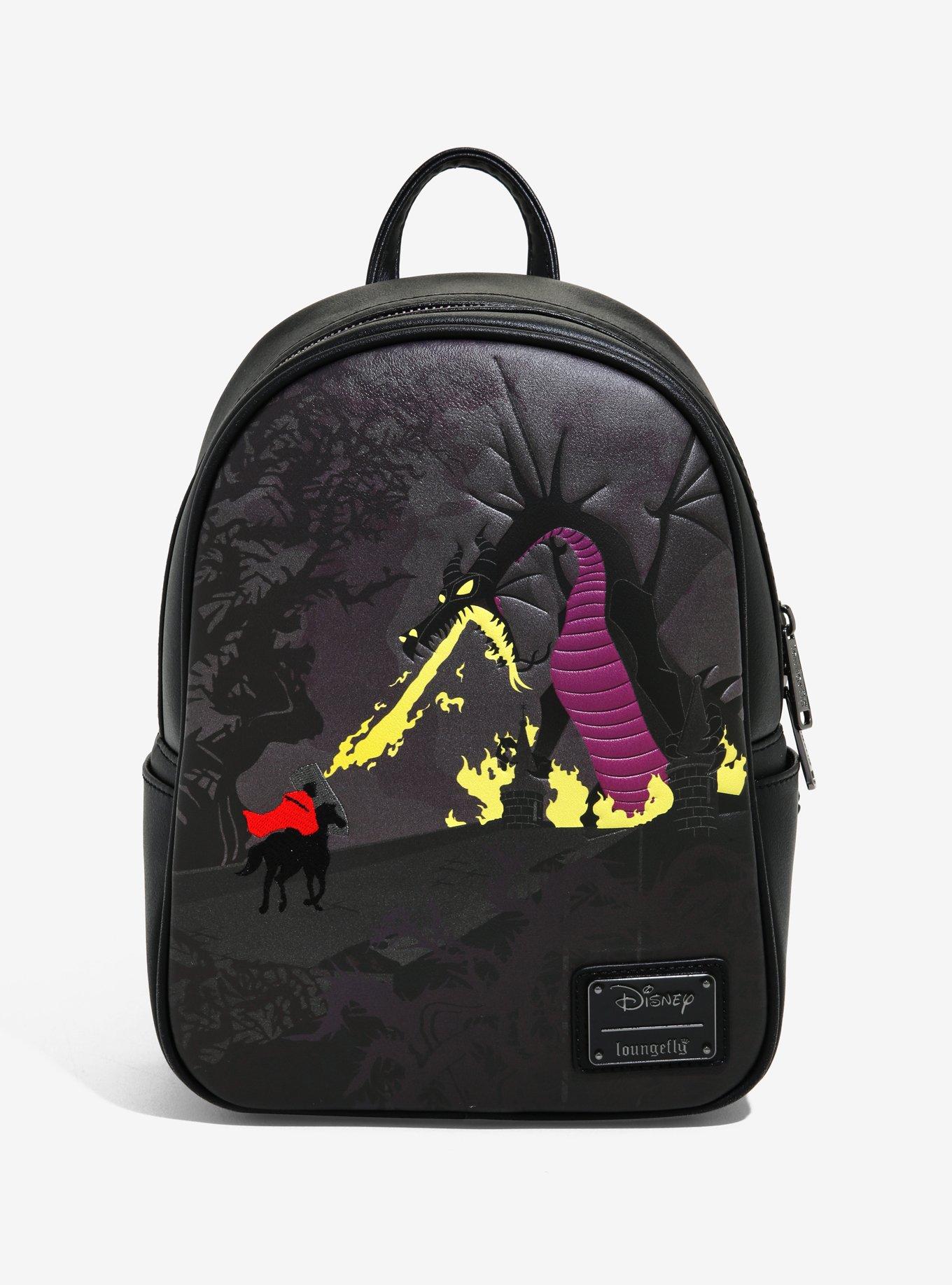 Loungefly Disney Sleeping Beauty Maleficent Dragon Mini Backpack - BoxLunch  Exclusive