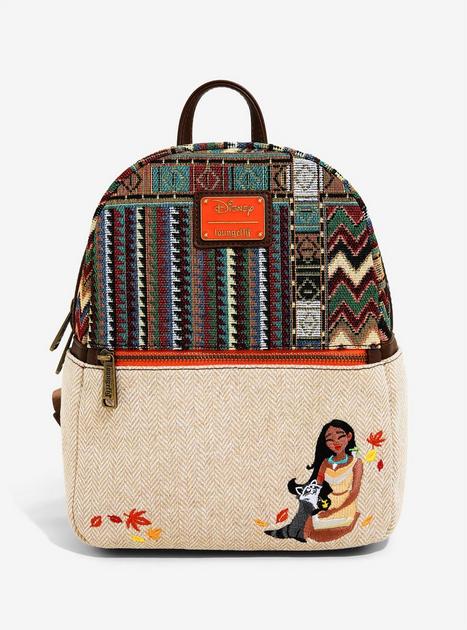 Loungefly Disney Pocahontas Woven Mini Backpack - BoxLunch  display picture 3
