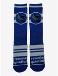 Harry Potter Ravenclaw Quidditch Crew Socks - BoxLunch Exclusive, , hi-res