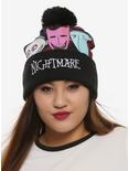 The Nightmare Before Christmas Oogie's Boys Pom Beanie, , hi-res