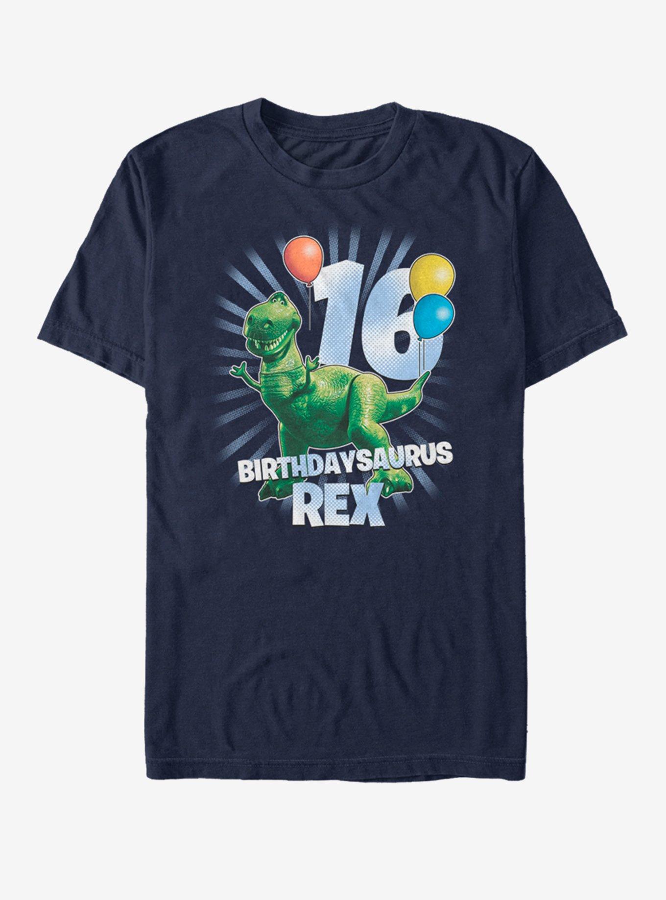 Disney Pixar Toy Story Ballon Rex 16 T-Shirt, NAVY, hi-res