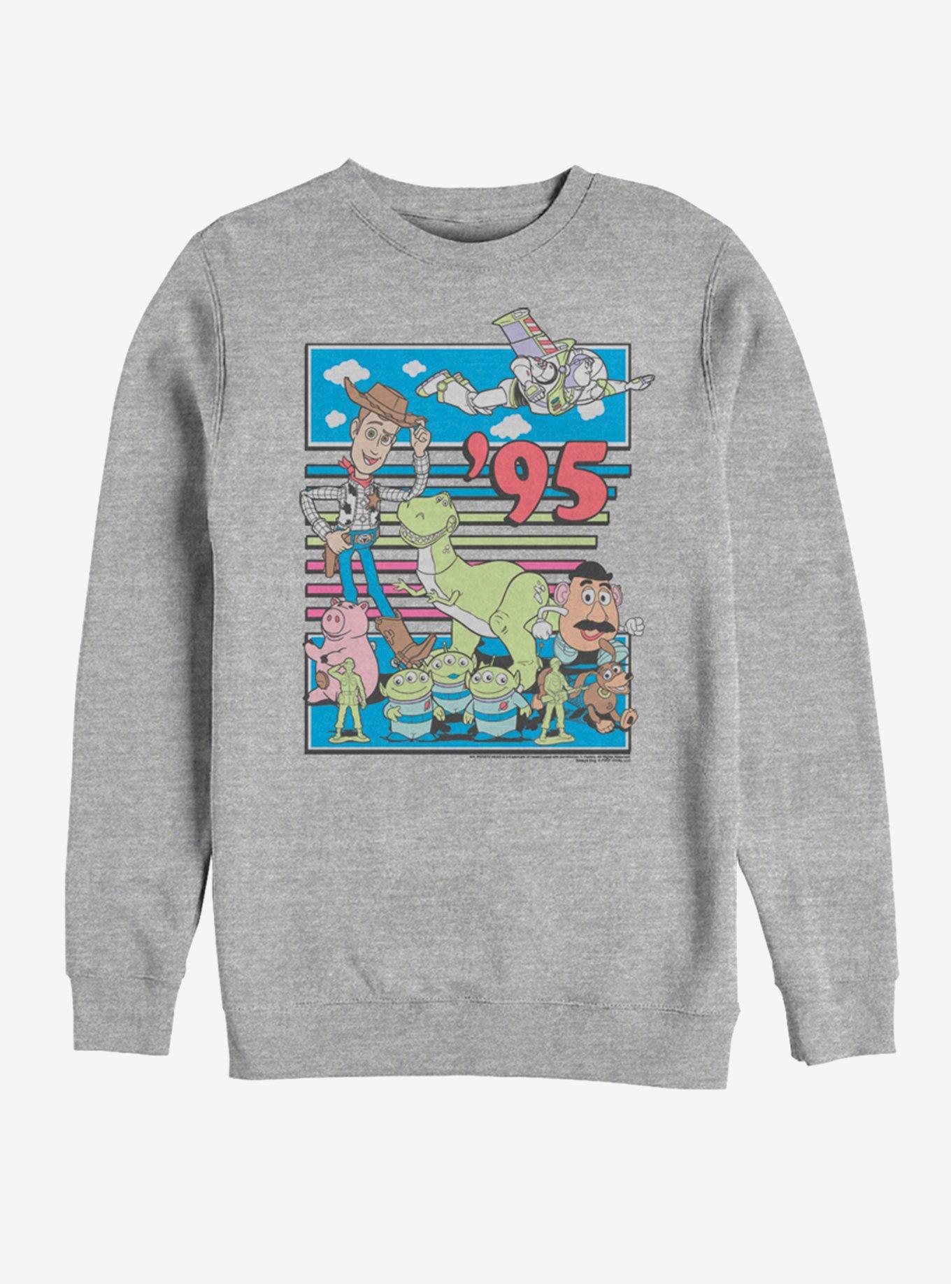 Disney Pixar Toy Story Fast Toys Sweatshirt, ATH HTR, hi-res