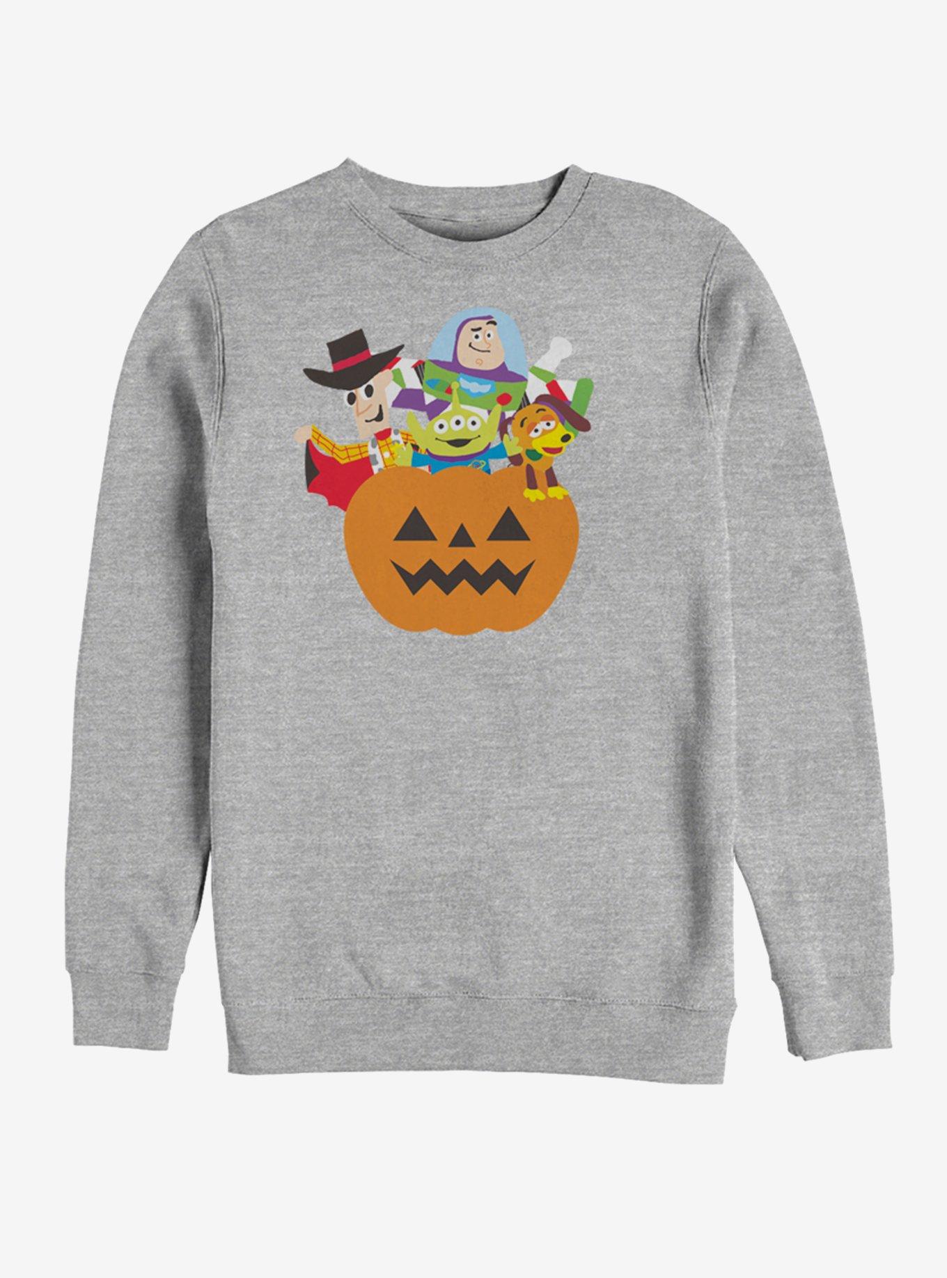 Disney Pixar Toy Story Pumpkin Surprise Sweatshirt, ATH HTR, hi-res