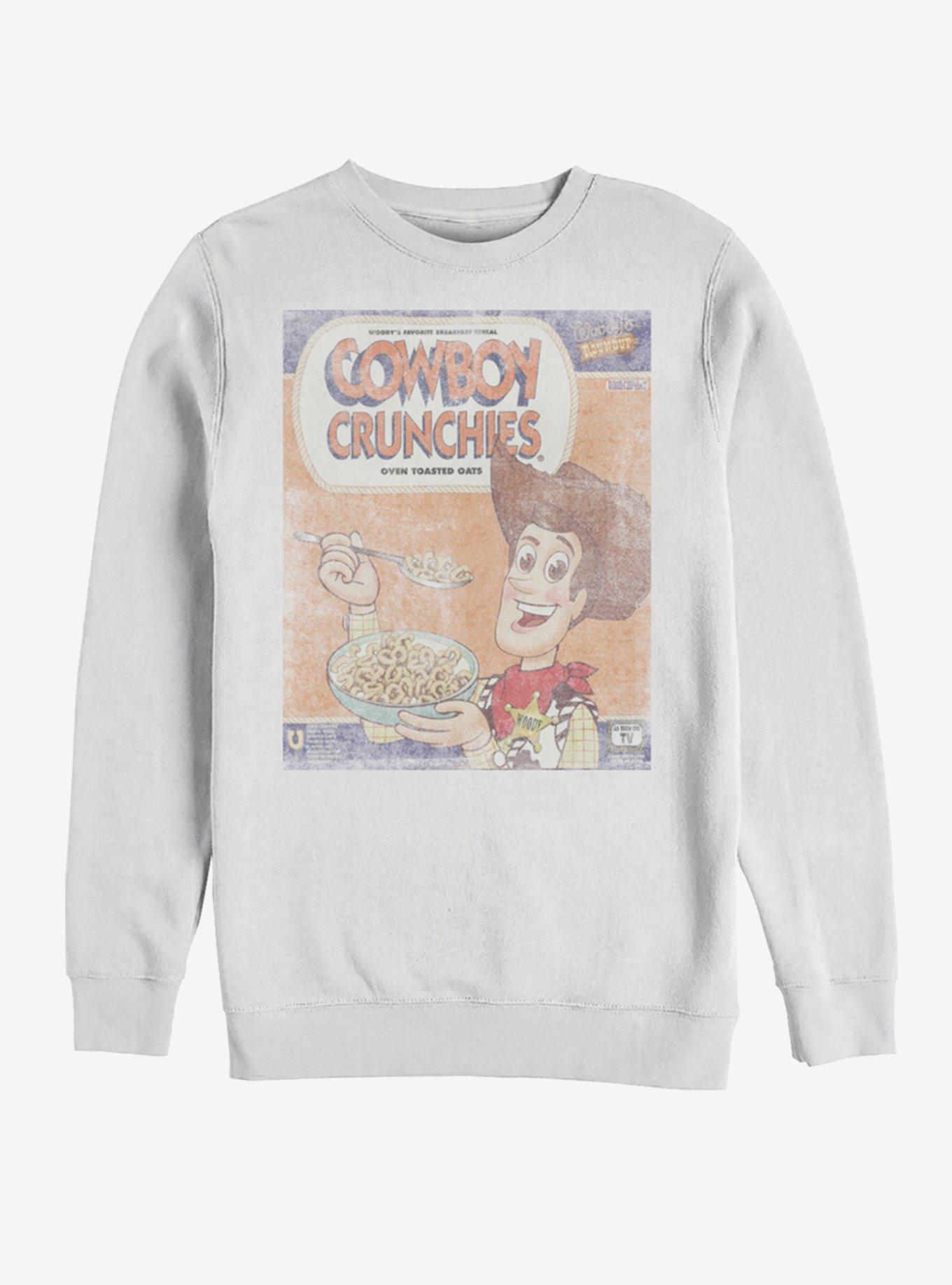 Disney Pixar Toy Story Cowboy Crunchie Sweatshirt, WHITE, hi-res