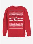 Disney Pixar Toy Story Pizza Planet Ugly Sweater Sweatshirt, RED, hi-res