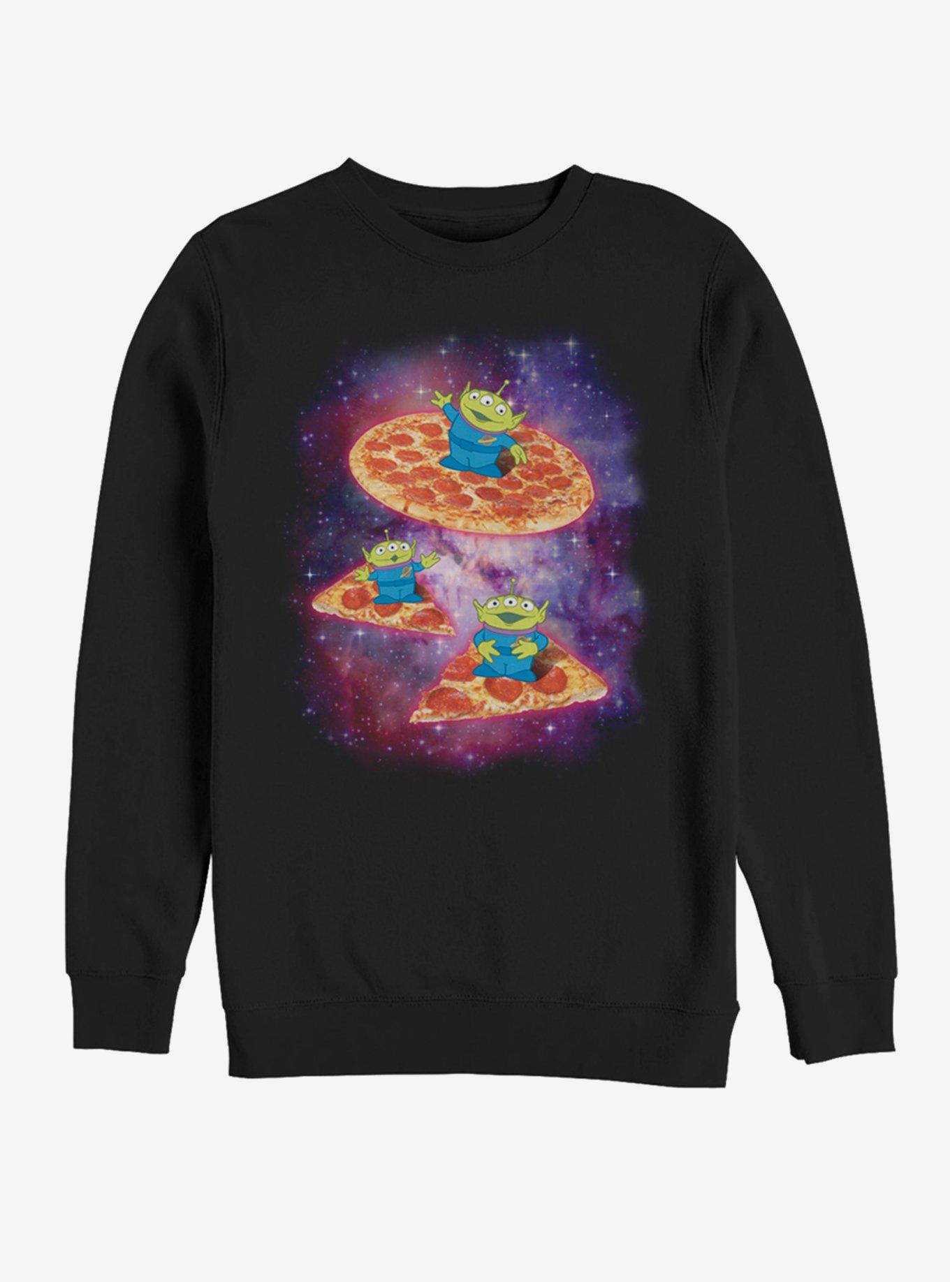 Disney Pixar Toy Story Pizza Saucer Sweatshirt, BLACK, hi-res