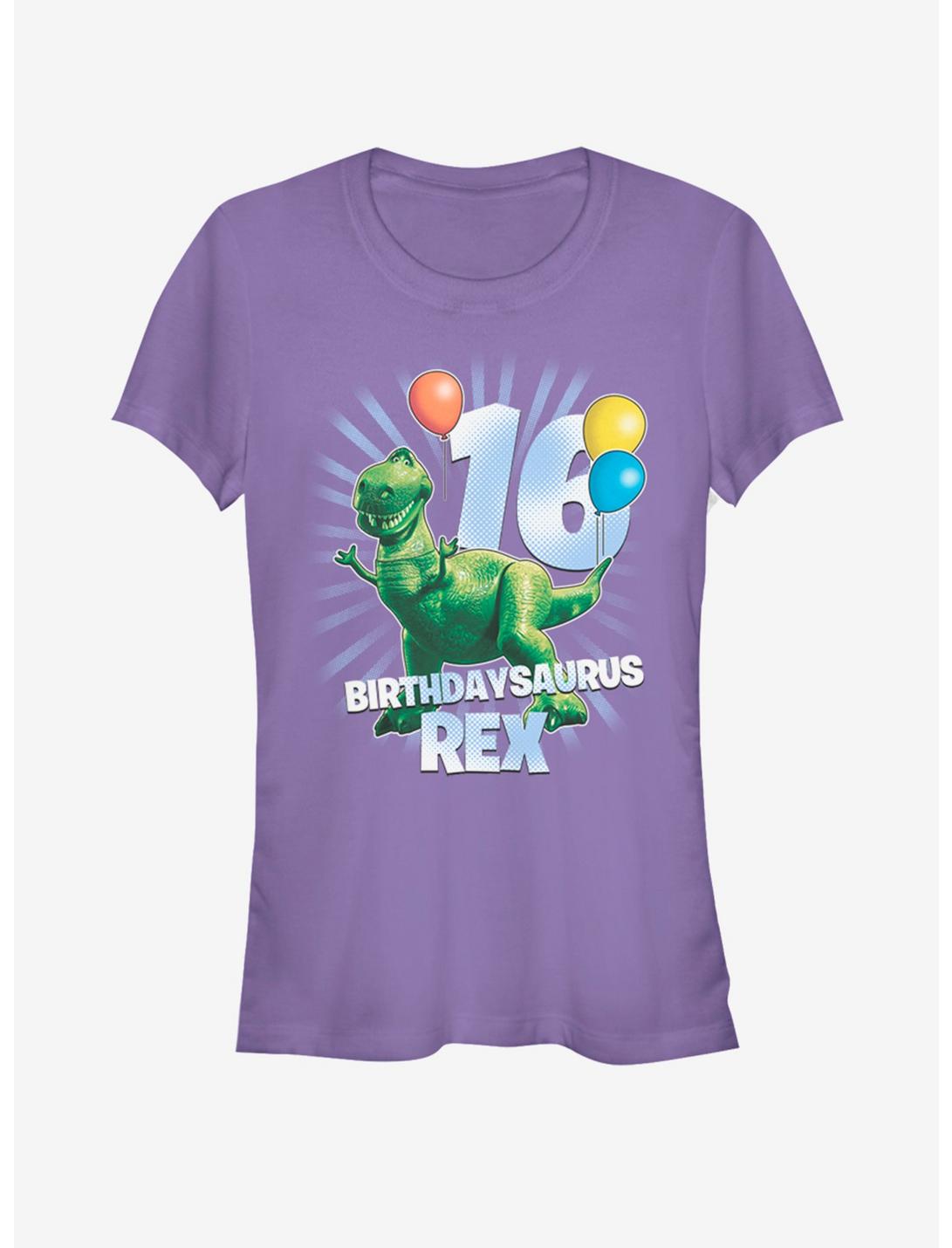 Disney Pixar Toy Story Ballon Rex 16 Girls T-Shirt, PURPLE, hi-res