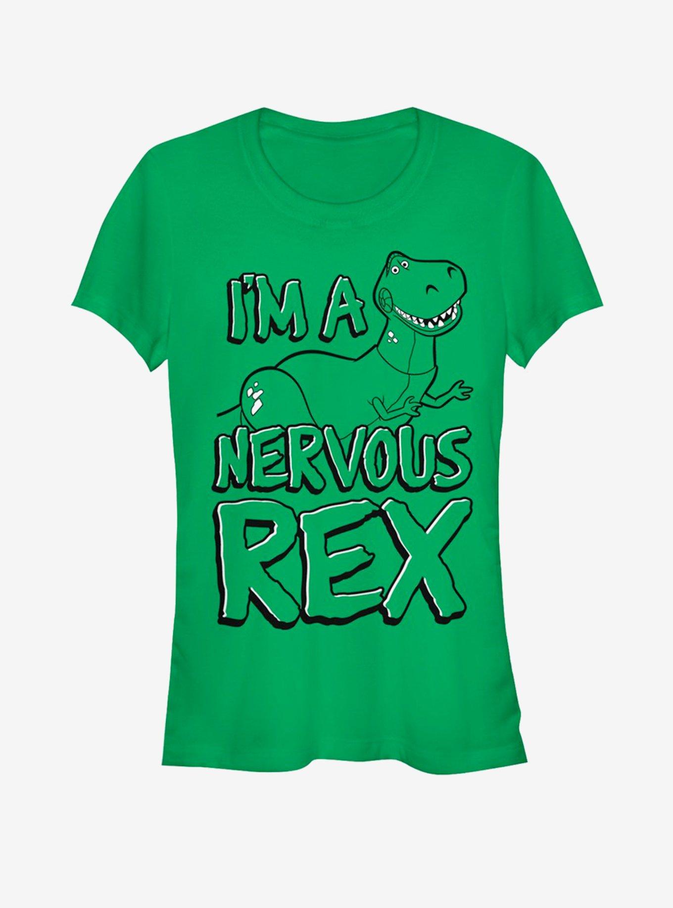 Disney Pixar Toy Story Nervous Rex Girls T-Shirt, KELLY, hi-res