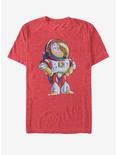 Disney Pixar Toy Story Sketch Buzz T-Shirt, RED HTR, hi-res