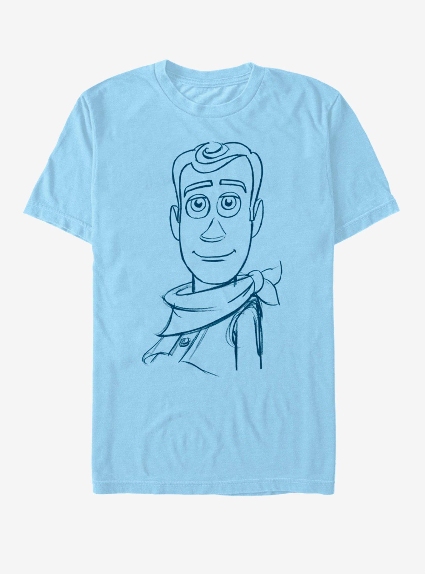 Disney Pixar Toy Story Woody Sketch T-Shirt, , hi-res