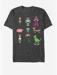 Disney Pixar Toy Story Pixel Story T-Shirt, CHAR HTR, hi-res