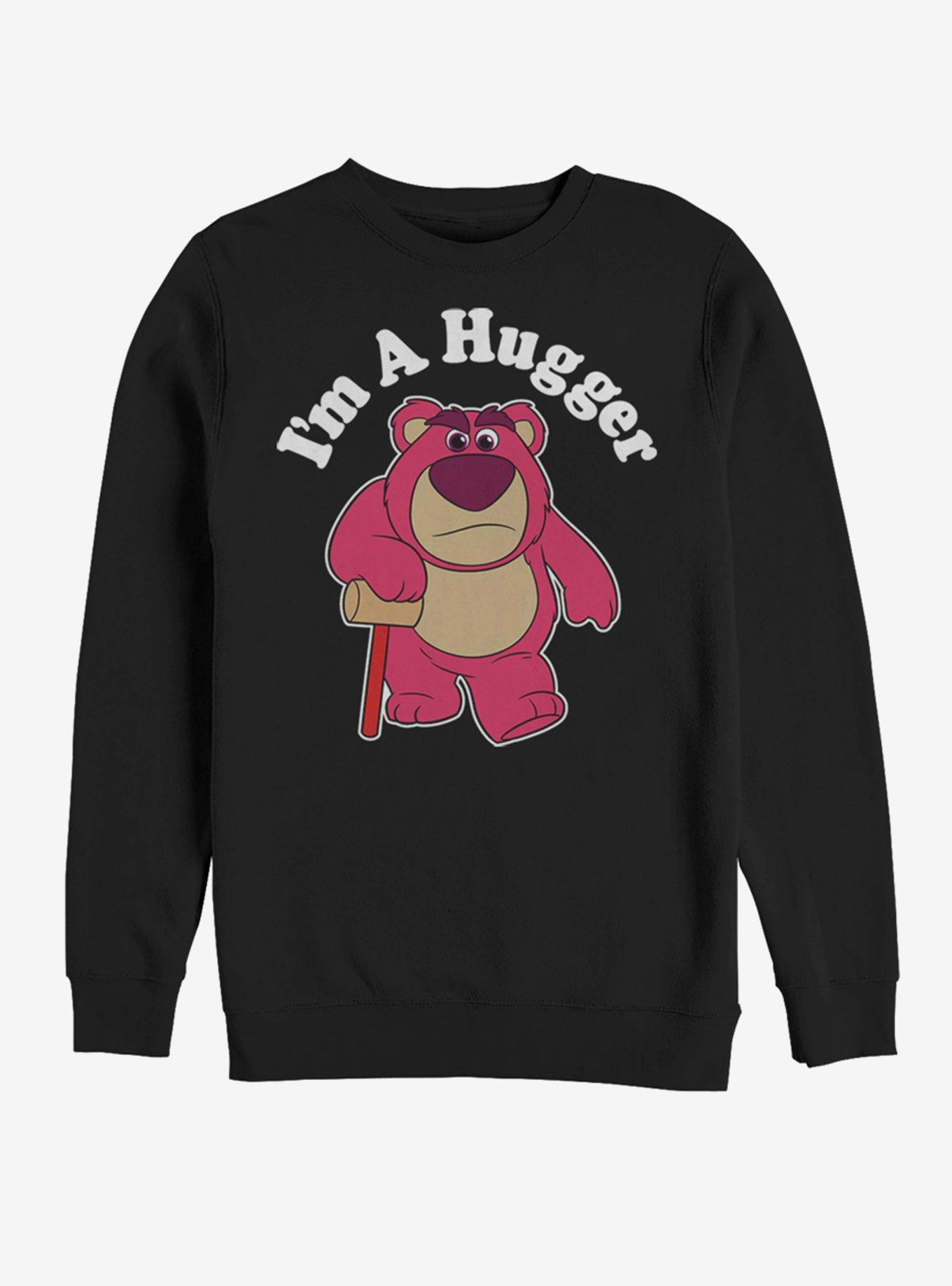 Disney Pixar Toy Story I'm a Hugger Sweatshirt, BLACK, hi-res