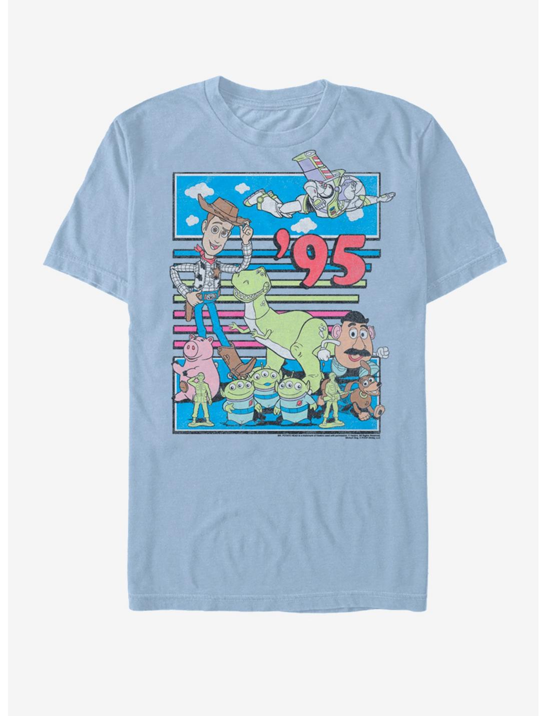 Disney Pixar Toy Story Fast Toys 1995 T-Shirt, LT BLUE, hi-res