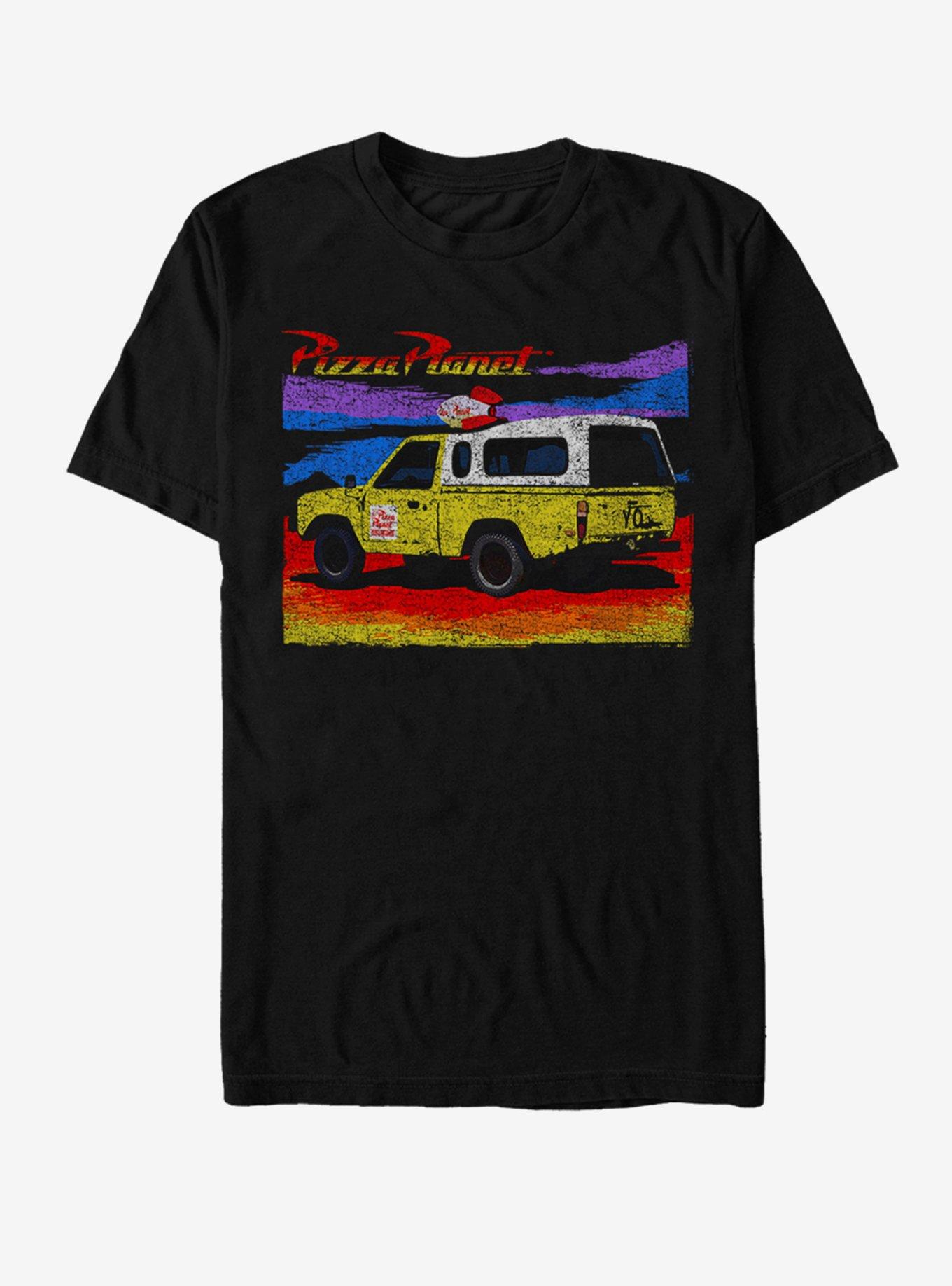 Disney pizza sales planet shirt