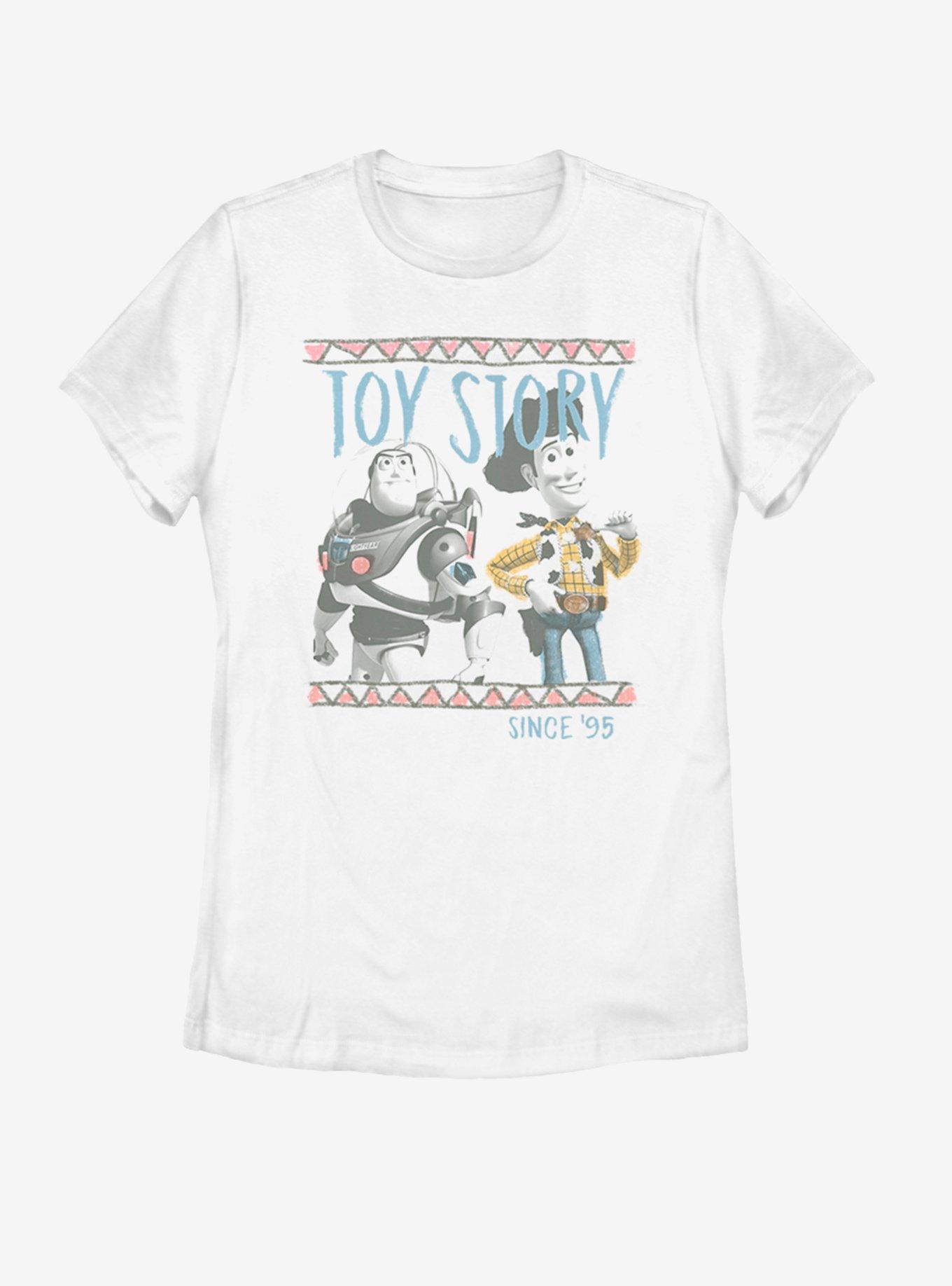 Disney Pixar Toy Story Pastel Buddies Womens T-Shirt, WHITE, hi-res
