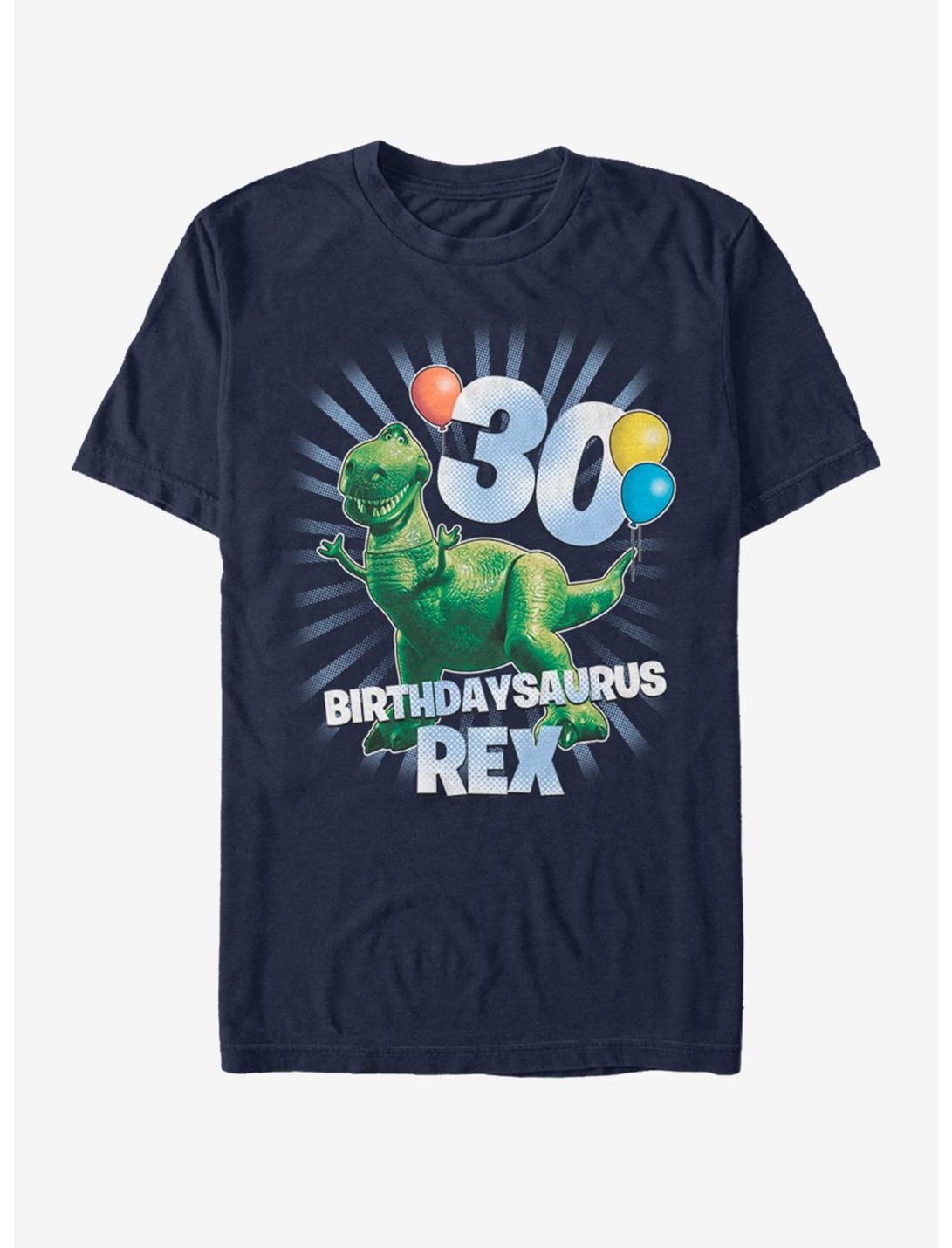 Disney Pixar Toy Story Ballon Birthdaysaurus Rex 30 T-Shirt, NAVY, hi-res