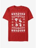 Disney Pixar Toy Story Christmas Sweater Story T-Shirt, RED, hi-res