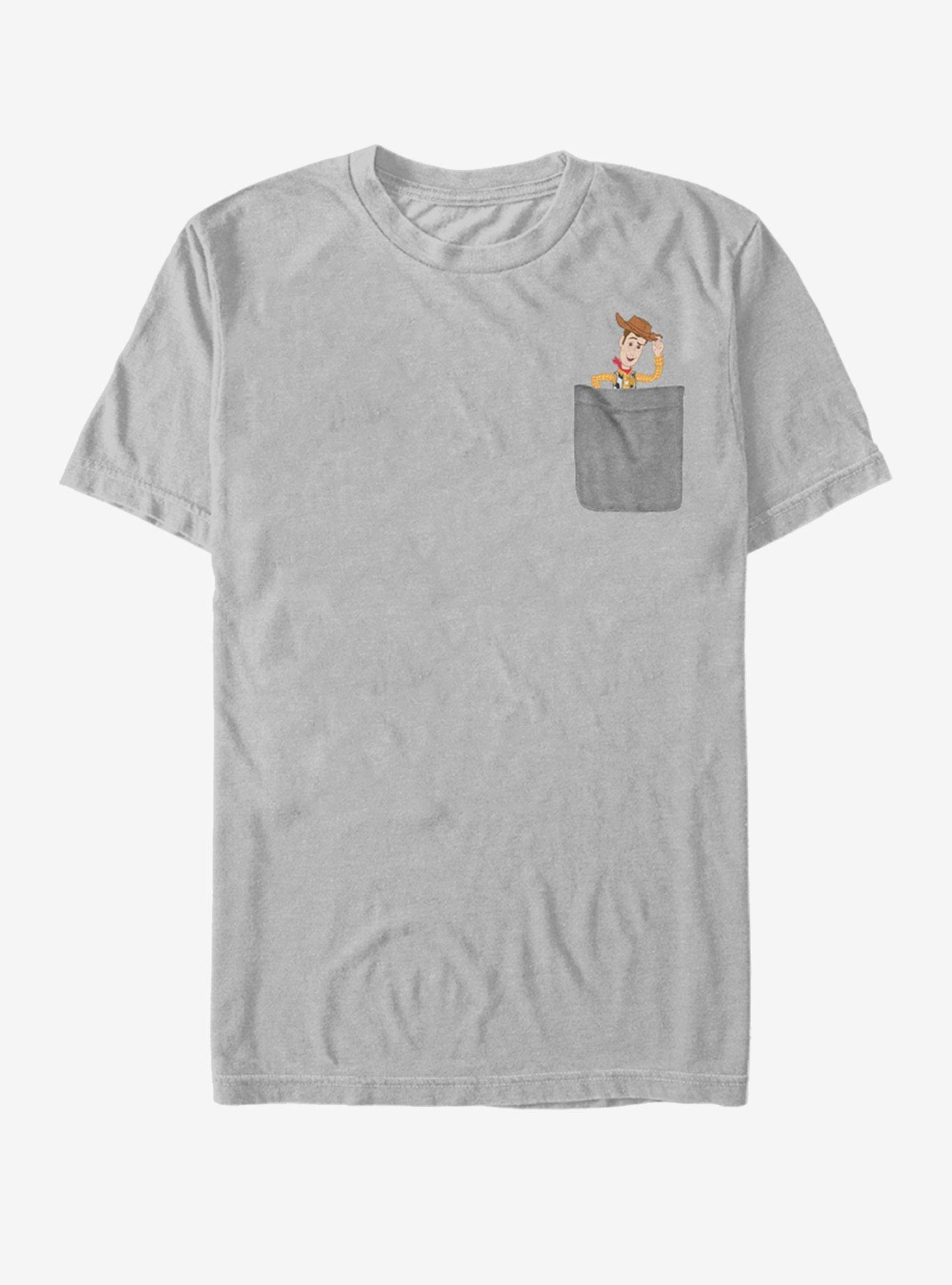 Disney Pixar Toy Story Woody Faux Pocket T-Shirt, , hi-res