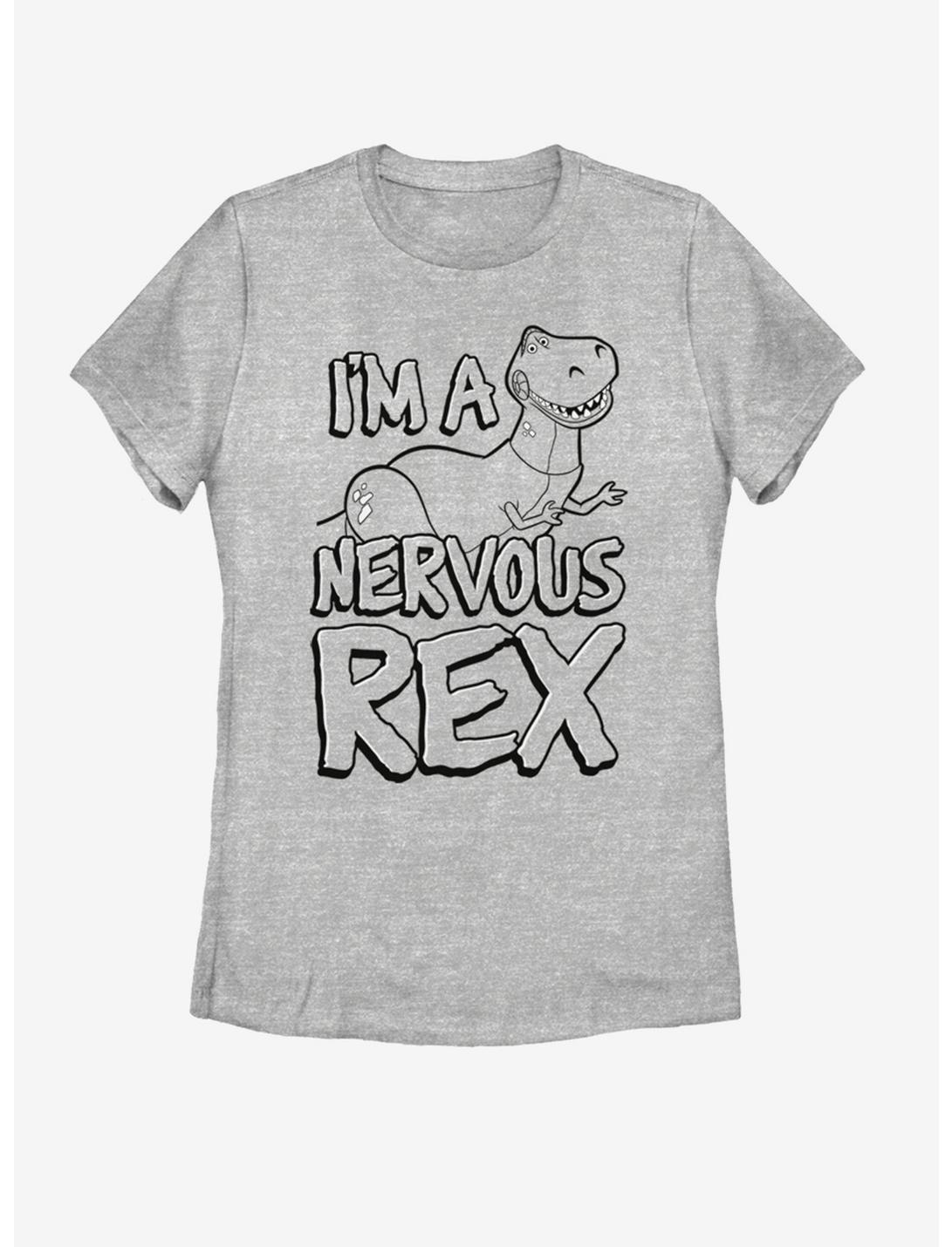 Disney Pixar Toy Story Nervous Rex Womens T-Shirt, ATH HTR, hi-res