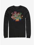 Disney Pixar Toy Story Running Team Long Sleeve T-Shirt, BLACK, hi-res