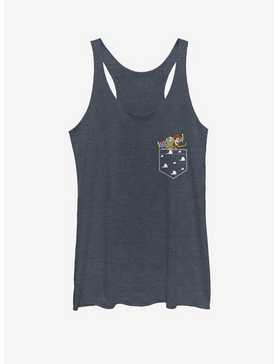 Disney Pixar Toy Story Buzz and Woody Flying Faux Pocket Womens Tank Top, , hi-res