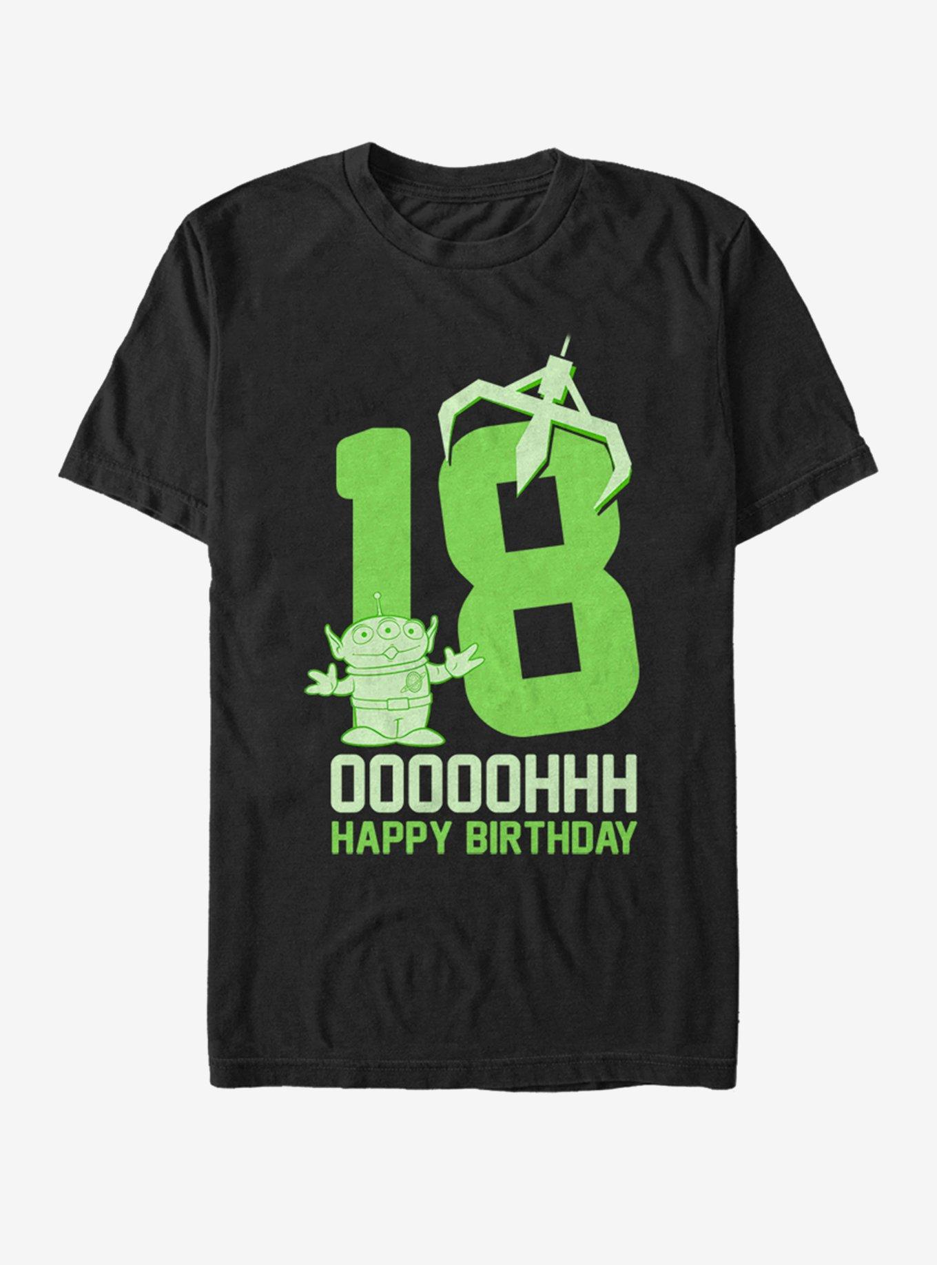 Disney Pixar Toy Story Ooohh Eighteen Birthday T-Shirt, , hi-res