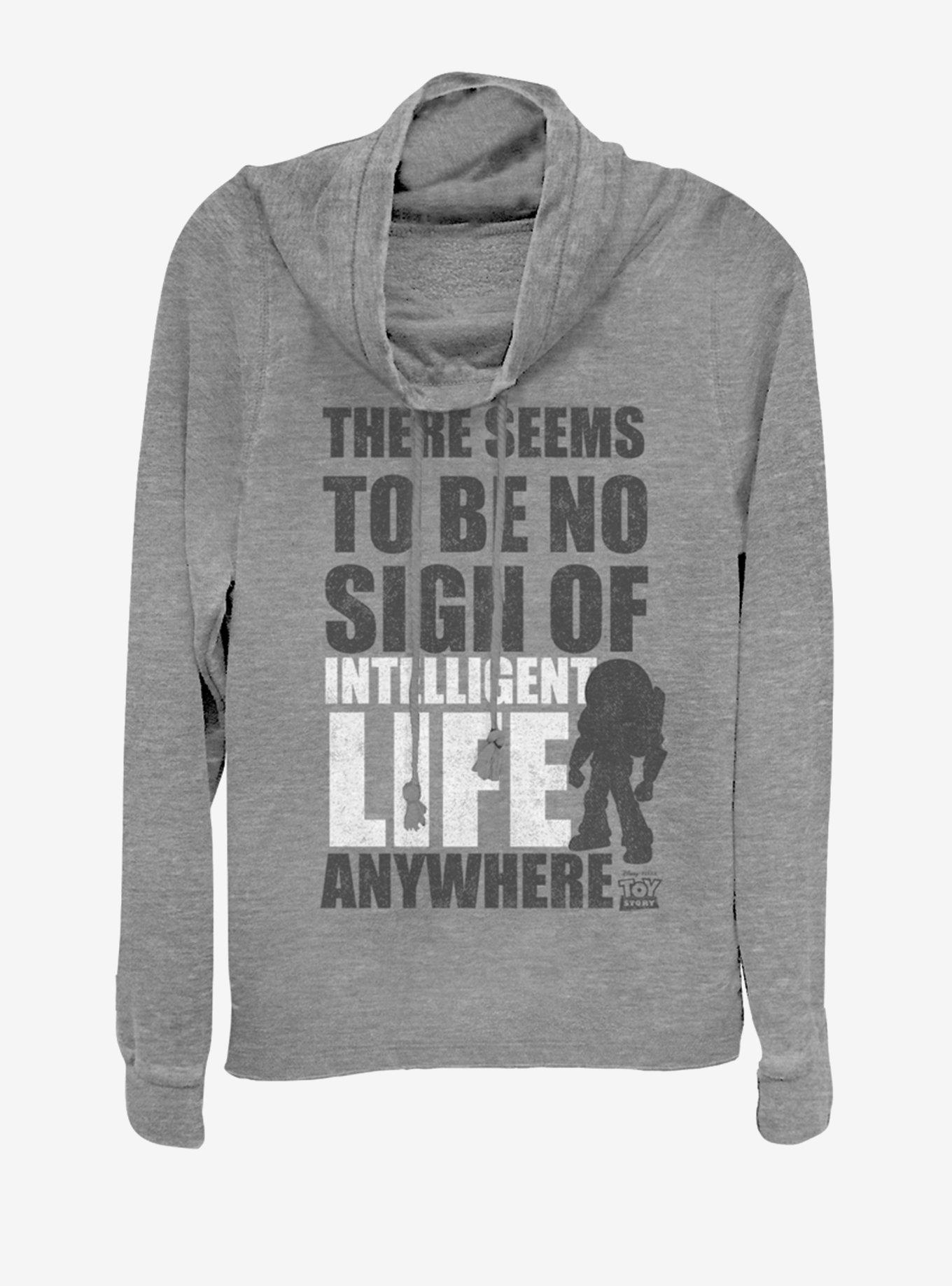 Disney Pixar Toy Story No Sign Cowlneck Long-Sleeve Womens Top, , hi-res