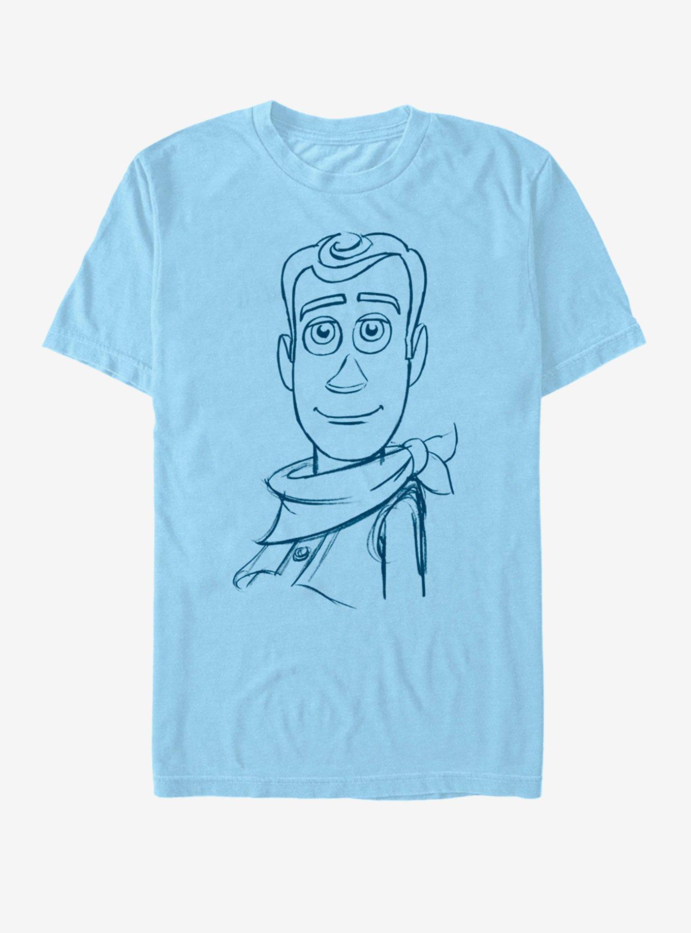 Disney Pixar Toy Story Woody Sketch T-Shirt, , hi-res