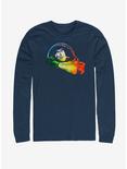 Disney Pixar Toy Story Rainbow Buzz Long Sleeve T-Shirt, NAVY, hi-res