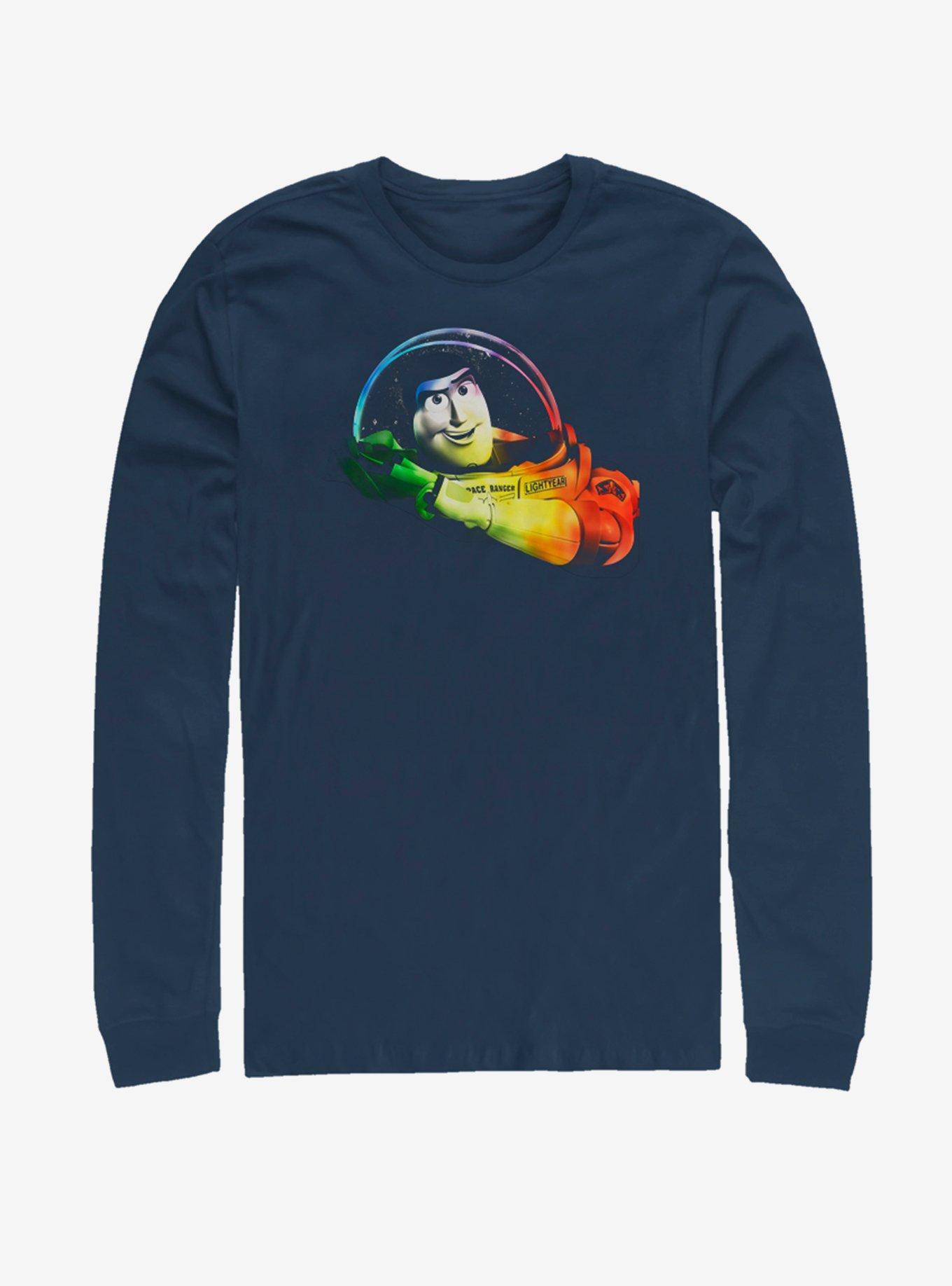 Disney Pixar Toy Story Rainbow Buzz Long Sleeve T-Shirt, , hi-res