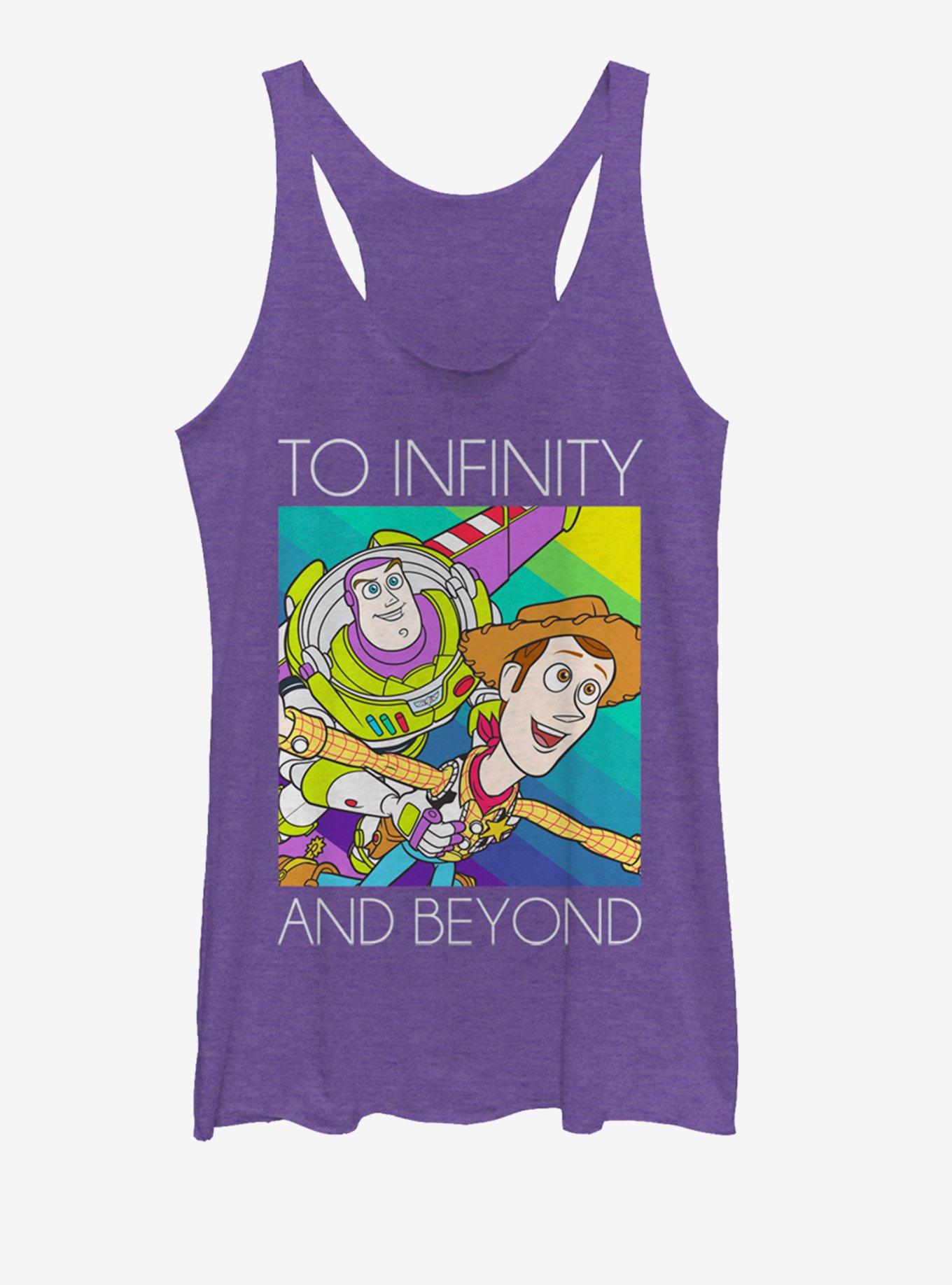 Disney Pixar Toy Story Infinity Womens Tank Top, PUR HTR, hi-res