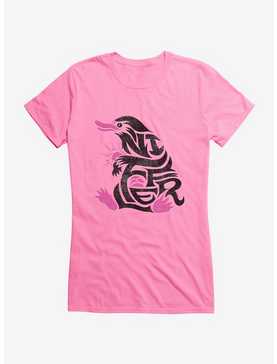 Fantastic Beasts Niffler Word Art Girls T-Shirt, , hi-res