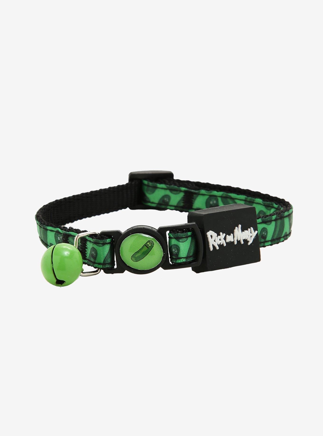 Rick And Morty Pickle Rick Cat Collar, , hi-res